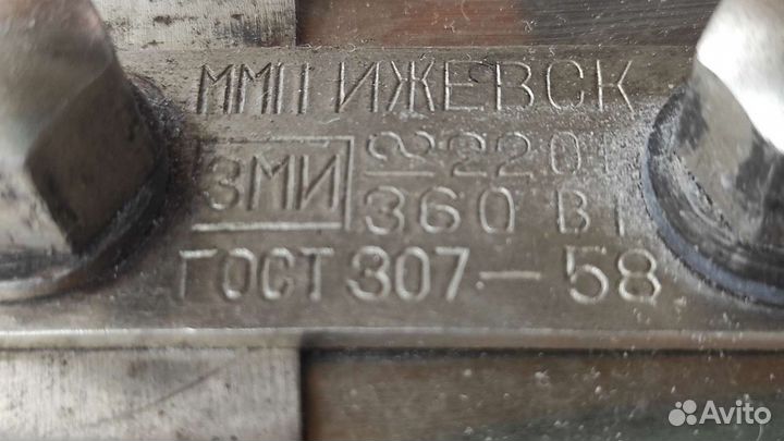 Старинный электрический утюг Винтаж