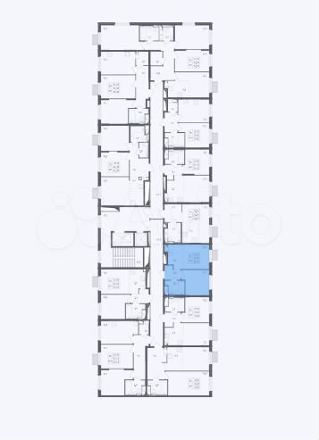2-к. квартира, 32,9 м², 9/17 эт.