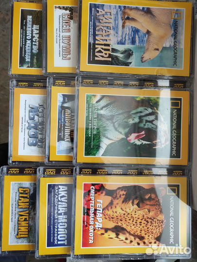 Диски dvd серия national geographic природа