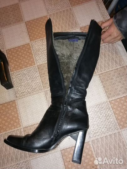 Сапоги женские зимние бренда Bootes(Италия) 39р-р