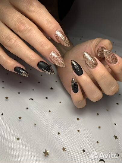 Наращивание ногтей на дому