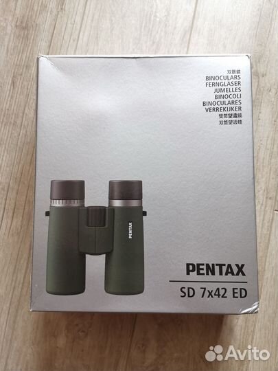 Бинокль Pentax SD 7x42 ED