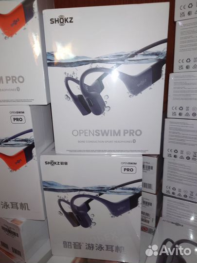 Наушники для плаван shokz openswim PRO,Блютуз 32Гб