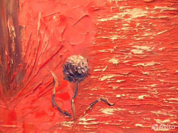 Картина 60х60, масло, холст