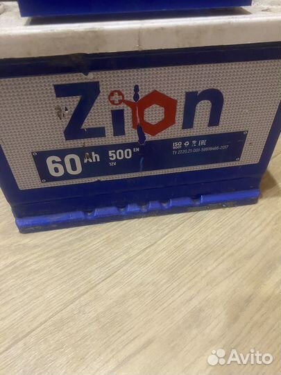 Аккумулятор автомобильный 60 ah