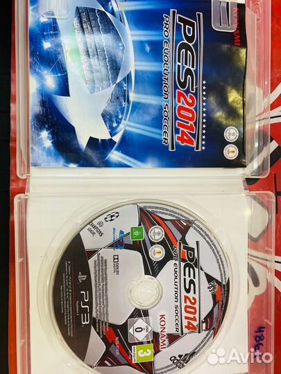 Диск PS3 Pro Evolution Soccer 2014
