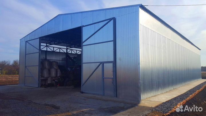 Строительство навесов, складов, ангаров под ключ