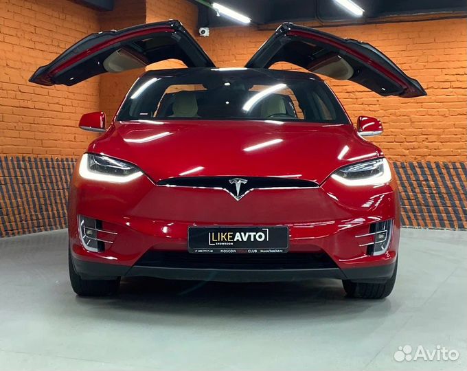 Tesla Model X 525 л.с. AT, 2016, 56 134 км