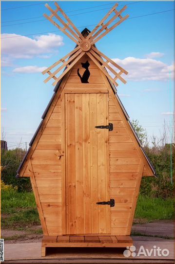 Дачный туалет с установкой DRE451