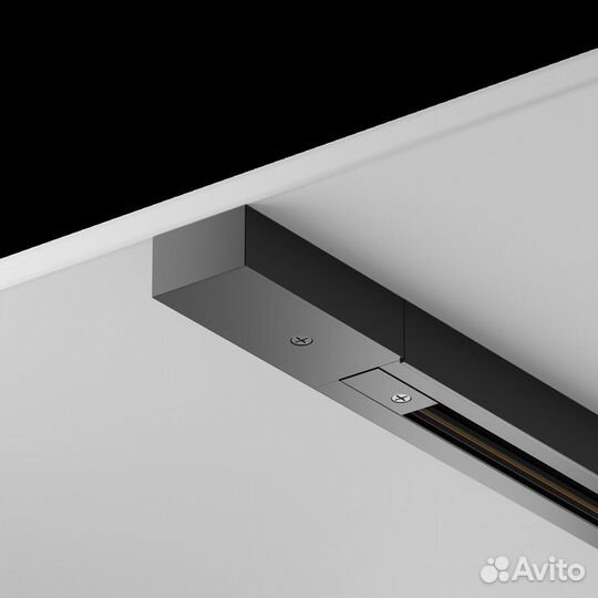 Шинопровод однофазный TR-300 - 1TP - BK 3м чёрный