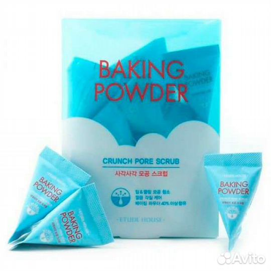 Скраб для лица с содой корейская косметика