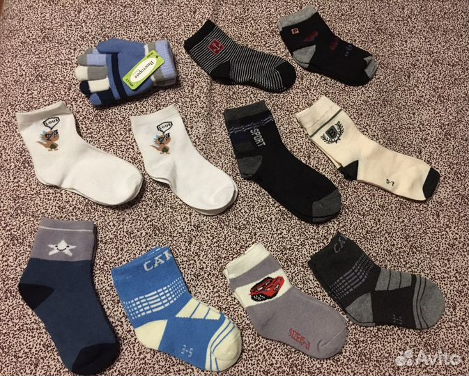 Носки, перчатки новые