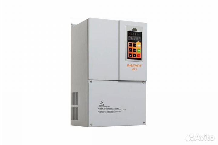 Преобразователь частоты instart mci-g55/p75-4 55квт/75квт, 110а/152а, 3ф, 380в, 50гц/60гц, ip20, с п