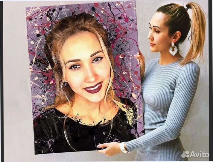 Портрет на холсте 60х80