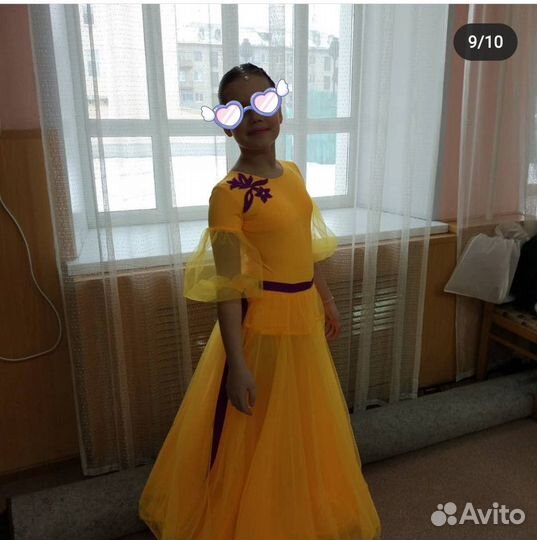 Платье для бального и эстрадного танца