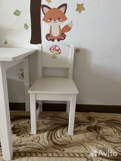 Детский стол и стул IKEA