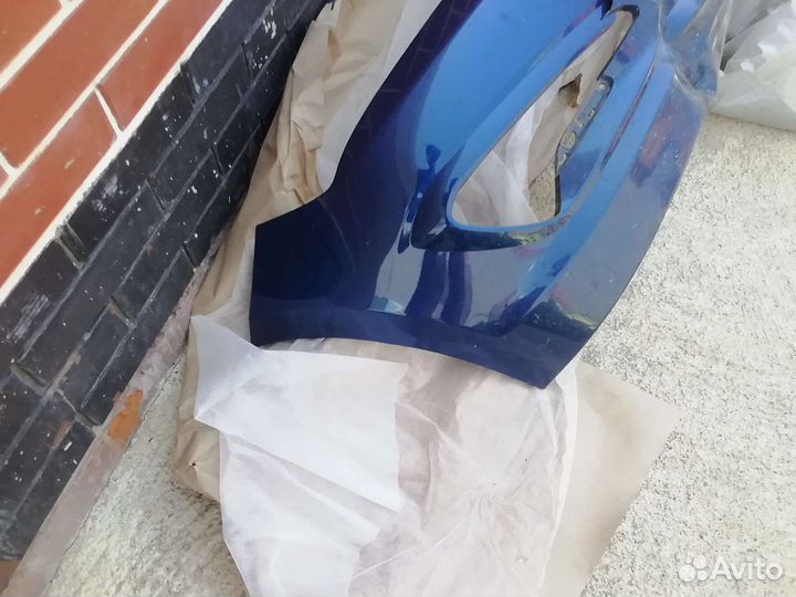 Бампер передний хундай солярис 2016 г б/у