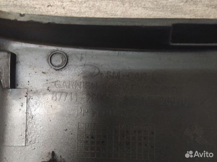 Накладка на крыло левое Hyundai Santa Fe 1