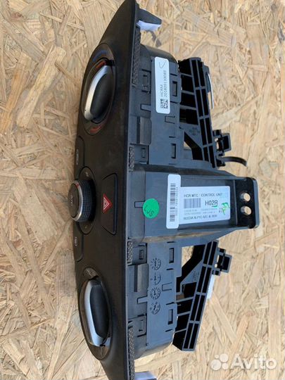 Блок управления печкой Hyundai Solaris 2017