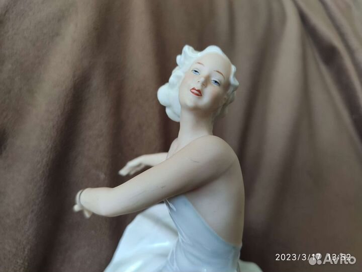 Статуэтка Танцовщица SchauBach Kunst Германия1950е