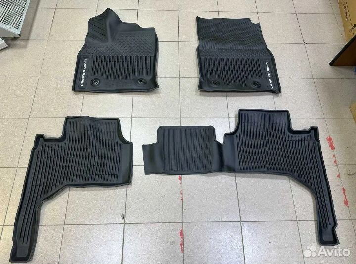 Коврики land cruiser 300 оригинал