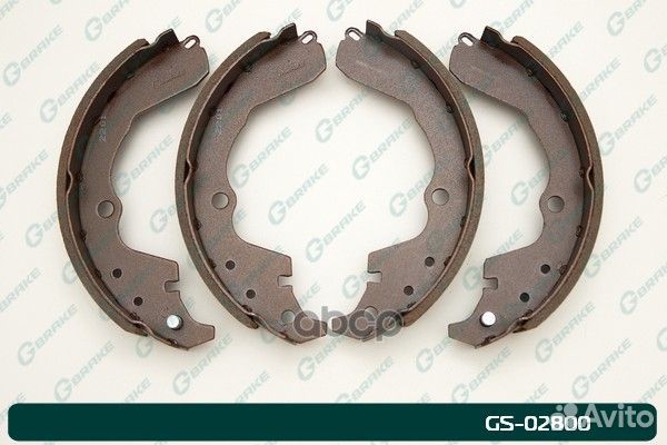 Колодки барабанные G-brake GS-02800 GS-02800 G
