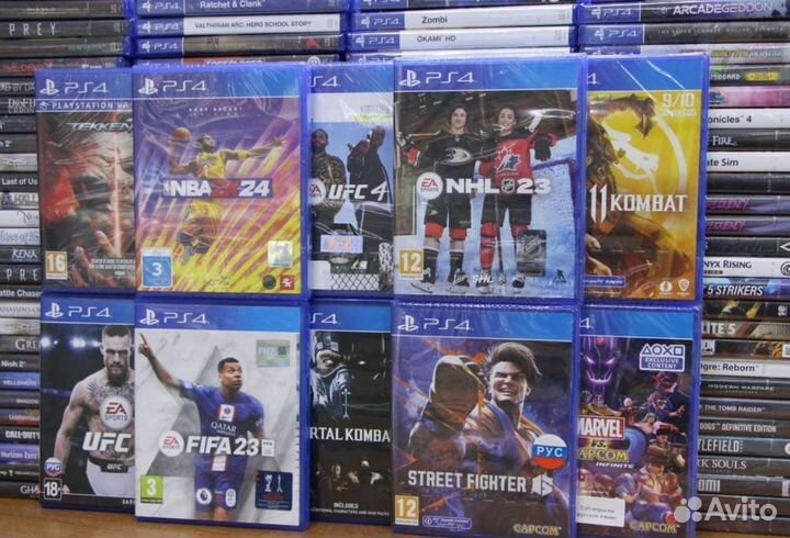 Игры диски на ps4, ps5, xbox