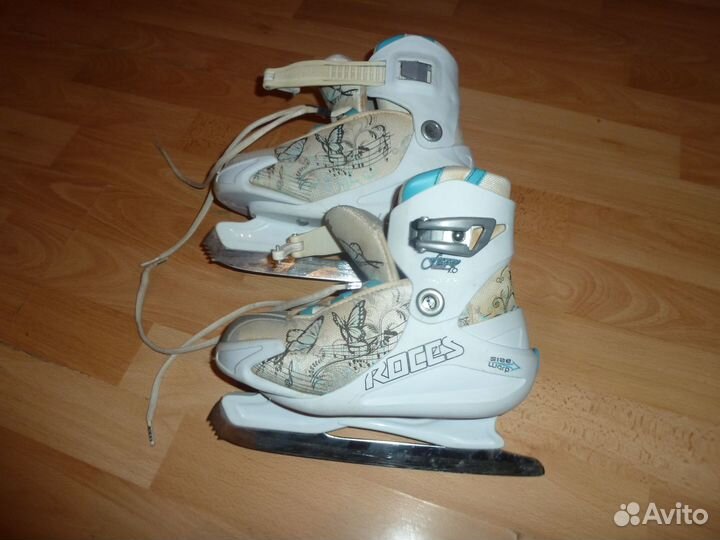 Коньки детские раздвижные Roces 30-35 размер