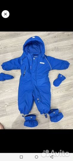 Зимний комбинезон для мальчика 68-74