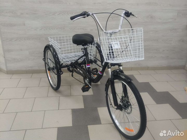 3-х колесный грузовой велосипед новый