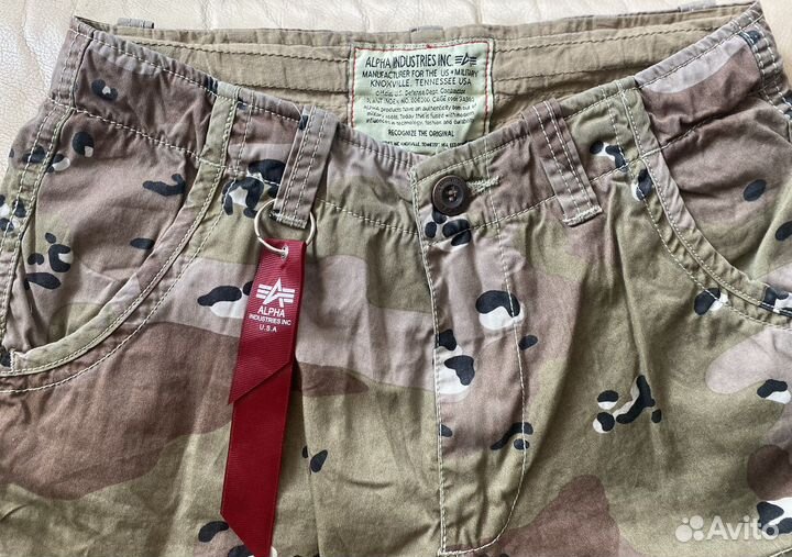 Шорты alpha industries