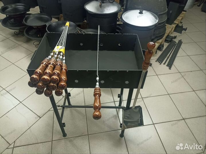 Мангал 3мм под казан разборный
