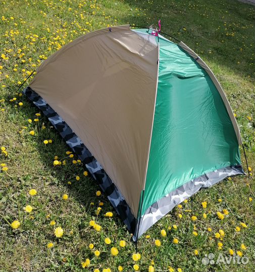 Палатка туристическая 3 местная,200*150*130 см