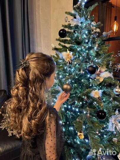 Ель иголки литые