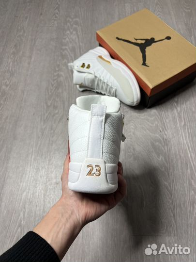 Кроссовки Nike Air Jordan 12 Retro White (Новые)