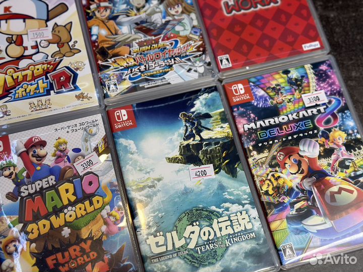 Игры для Nintendo Switch катриджи