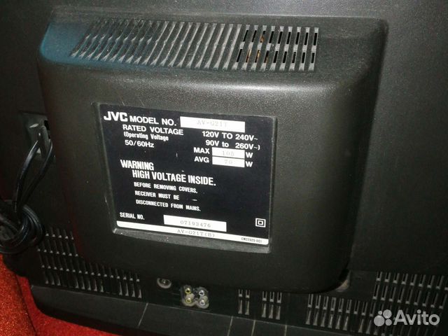 Телевизор JVC AV-G21T диагональ 54 см