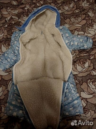 Зимний комбинезон для мальчика