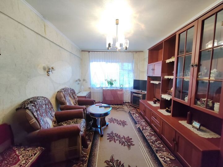 3-к. квартира, 55,5 м², 1/4 эт.