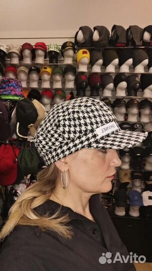 Кепи женская, осеньяя, драповая