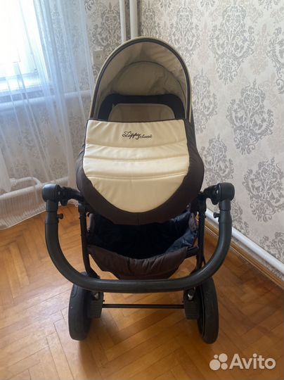 Коляска tuttis zippy 3 in 1 в экокоже