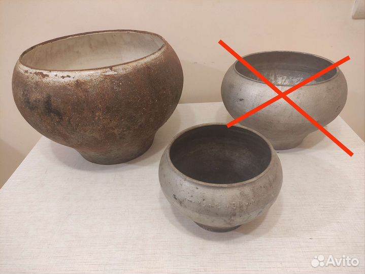 Сковородки, Чугунки