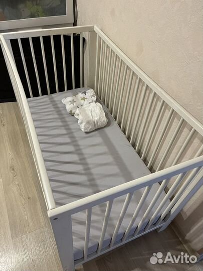 Детская кроватка 120х60 IKEA
