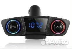 Car FM трансмиттер 20 Bluetooth 5.0 с 2*USB