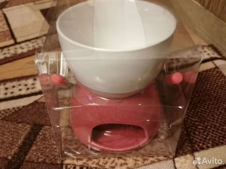 Набор для фондю сердечки новый