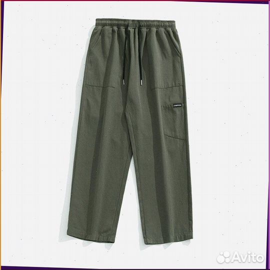 Широкие брюки карго (Premium качество)