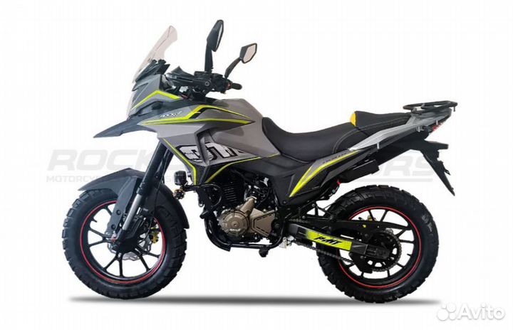 Мотоцикл турэндуро rockot dakar 250 171YMM, серый