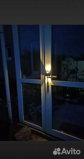 Солнечный настенный фонарик