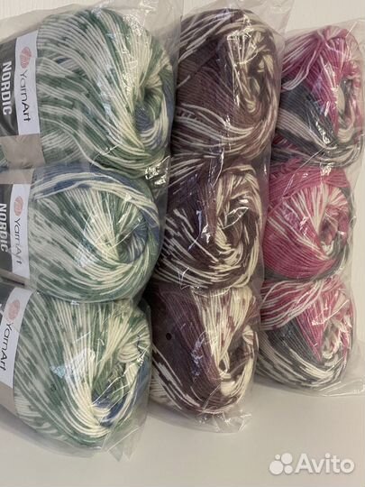 Пряжа нитки для вязания