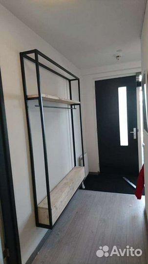 Гардеробная вешалка лофт